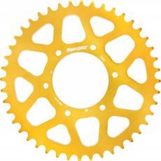 Aluminium-Ketten Rad SUPERSPROX RAL-7093:44-GLD gold 44T