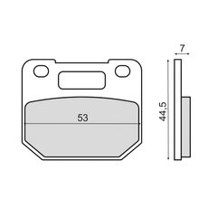 Bremsbeläge RMS 225103083