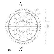 Ketten Rad SUPERSPROX RFE-1842:50-BLK schwarz 50T, 428