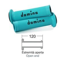 Handgriffe DOMINO Road 184170200 cyan/black 125mm