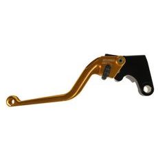 Clutch Lever ACCOSSATO fixed CNC-worked aluminium, gold