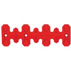 Exhaust head pipe guard POLISPORT ARMADILLO 8483700004 kurz rot