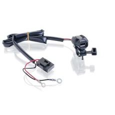 Ladersteckdose PUIG 6840N schwarz USB