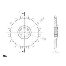 Ritzel SUPERSPROX CST-1539:14 14T, 520