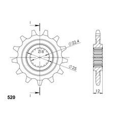 Ritzel SUPERSPROX CST-255:11 11T, 420