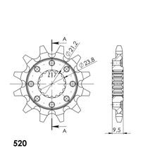 Ritzel SUPERSPROX CST-284:12 12T, 520