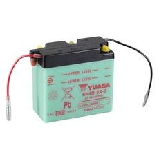 Conventional 6V battery NO ACID YUASA 6N4B-2A-3