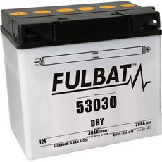 Konventionelle Motorradbatterie (mit Säurepackung) FULBAT 53030 Acid pack included