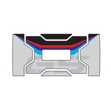 Adhesives Kit PUIG 20216N schwarz for BMW cases