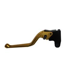 Clutch Lever ACCOSSATO fixed CNC-worked aluminium, gold