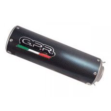 Slip-on exhaust GPR M3 VO.1.RACE.M3.PP Carbon look including link pipe