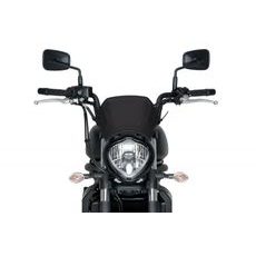 Windschirm PUIG FRONTAL PLATE 3592N schwarz Aluminium