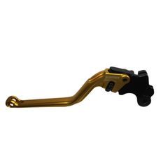 Clutch Lever ACCOSSATO fixed CNC-worked aluminium, gold