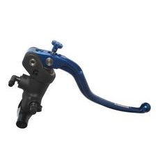 Radial brake master cylinder ACCOSSATO 19 x 20 with fixed lever,blue