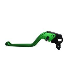 Clutch Lever ACCOSSATO fixed CNC-worked aluminium, green