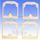 Float chamber gasket TOURMAX set of 4