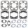 Top End Gasket Kit WINDEROSA TEGS 710108