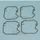 Float chamber gasket TOURMAX set of 4