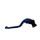 Clutch Lever ACCOSSATO fixed CNC-worked aluminium, blue