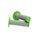 Motocross supersoft grip MOTION STUFF grau/grün