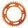 Aluminium-Ketten Rad SUPERSPROX RAL-990:40-ORG orange 40T, 520