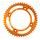Aluminium-Ketten Rad SUPERSPROX RAL-898:47-ORG orange 47T, 428