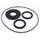 Differential Seal Only Kit All Balls Racing 25-2108-5 DB25-2108-5 vorne