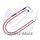 Throttle cables (pair) Venhill S01-4-111-RD featherlight rot