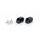 Footpeg adapters PUIG 20520N adjustable schwarz