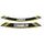 Rim strip PUIG SCRAMBLER 9134G gelb set of 8 rim strips