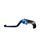 Clutch Lever ACCOSSATO fixed CNC-worked aluminium, blue