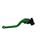 Clutch Lever ACCOSSATO fixed CNC-worked aluminium, green