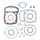 Top End Gasket Kit WINDEROSA TEGS 810242