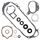 Complete Gasket Kit with Oil Seals WINDEROSA CGKOS 811849