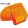 Indicator lens - left rear RMS 246470190 orange E-mark