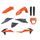 Satz Kunststoffteile POLISPORT 91040 enduro OEM Color