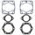 Top End Gasket Kit WINDEROSA TEGS 710082