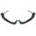 Lever guard ACCOSSATO with green eyelet and insert right + left, carbon