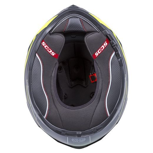 Full face helmet CASSIDA Integral GT 2.0 Reptyl black/ fluo yellow/ white S