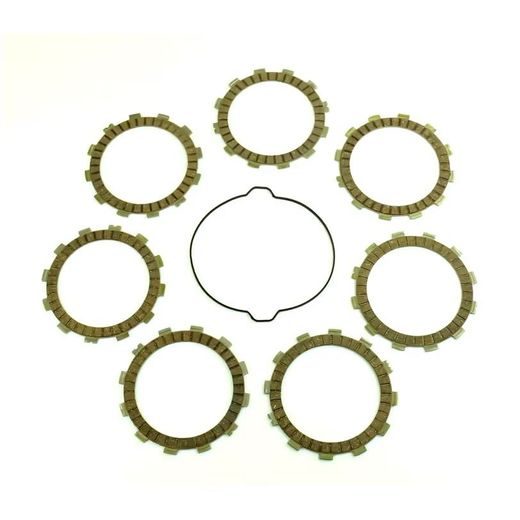 Friction plates kit with clutch cover gasket ATHENA P40230035
