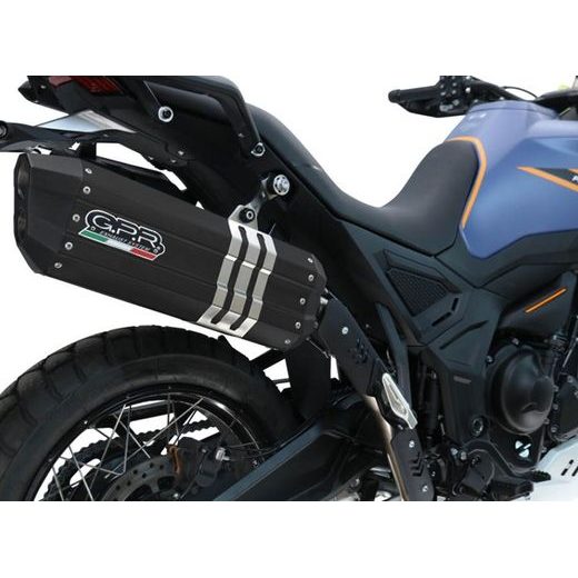 Slip-on exhaust GPR HYPER SONIC TITANIUM Z.19.1.HYSOTIT Brushed Titanium including removable db killer and link pipe