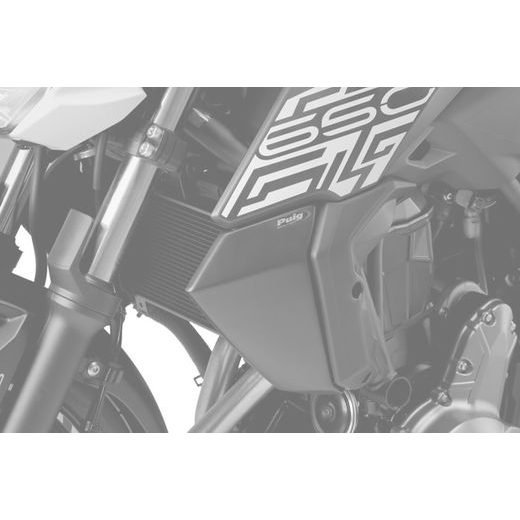 Radiator side panels PUIG 9371C carbon look
