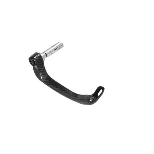 Lever guard ACCOSSATO with black eyelet and insert right, carbon