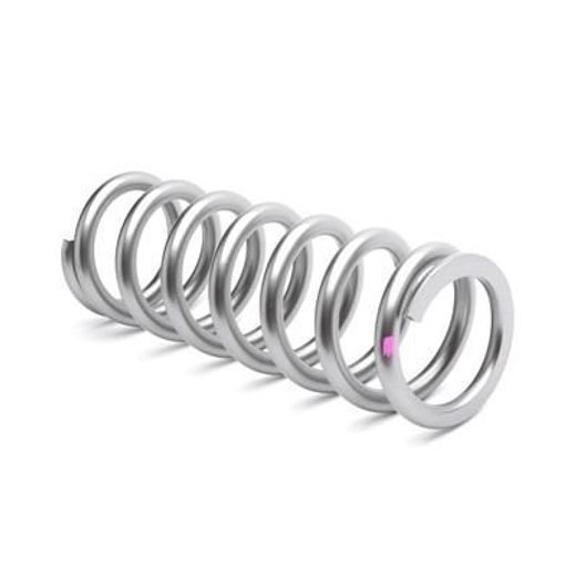 Feder für Heckstoßdämpfer KYB 120535000101 260mm 54N 50mm