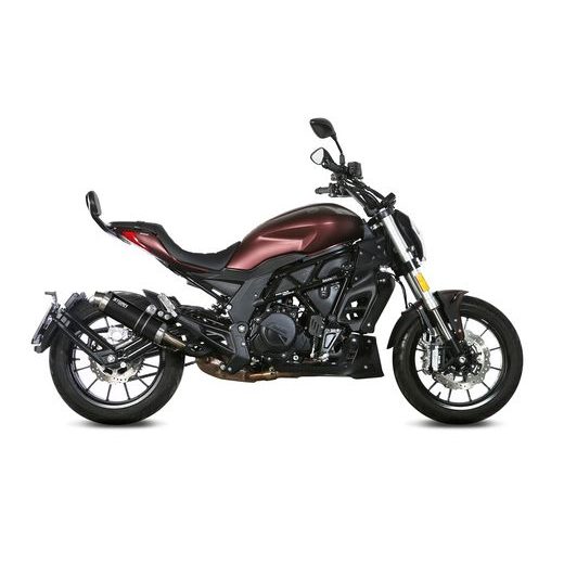 Auspuffendstück STORM GP E.005.LXSB Edelstahl schwarz