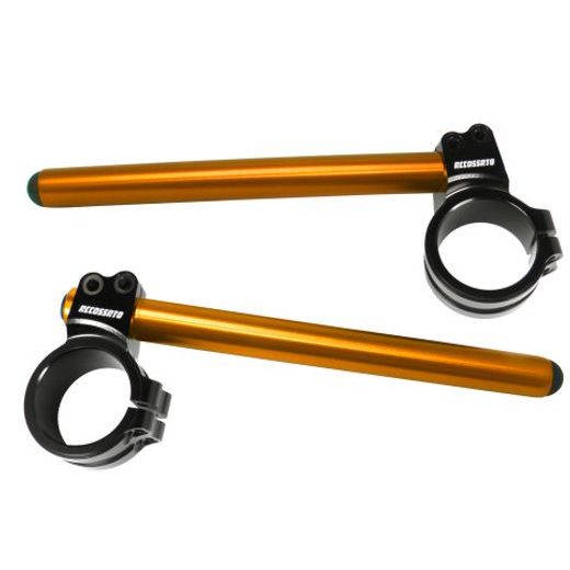 Lifted clip-on ACCOSSATO CP008 +10 mm 10 degrees inclination, black