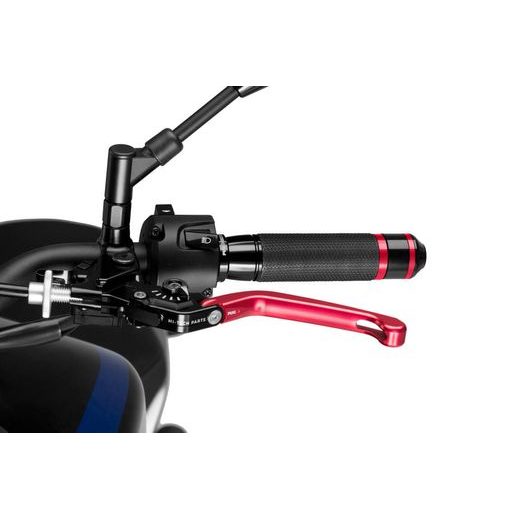 Kupplungshebel ohne Adapter PUIG 3.0 210RN foldable rot/schwarz