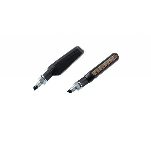 Blinker PUIG PIN 2.0 22344N schwarz vorne