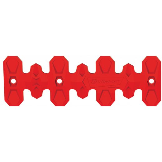 Exhaust head pipe guard POLISPORT ARMADILLO 8483700004 kurz rot