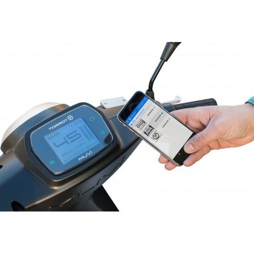 Electric scooter TORROT MUVI L3E Executive weiß